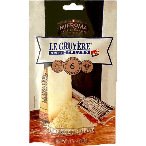 Gruyere Shredded Bag