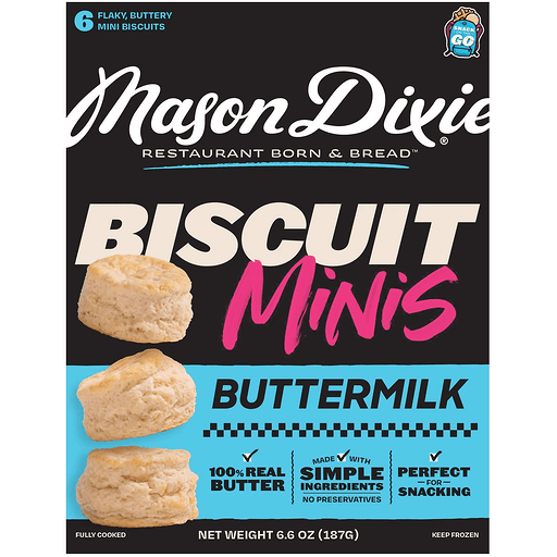 Mason Dixie Biscuits, Buttermilk 6 ea