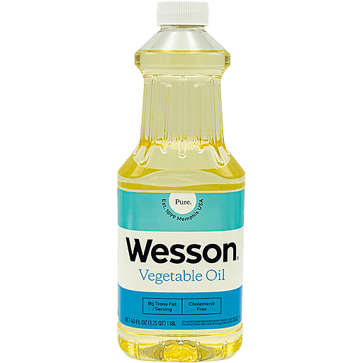 Wesson Vegetable Oil, Pure 40 fl oz