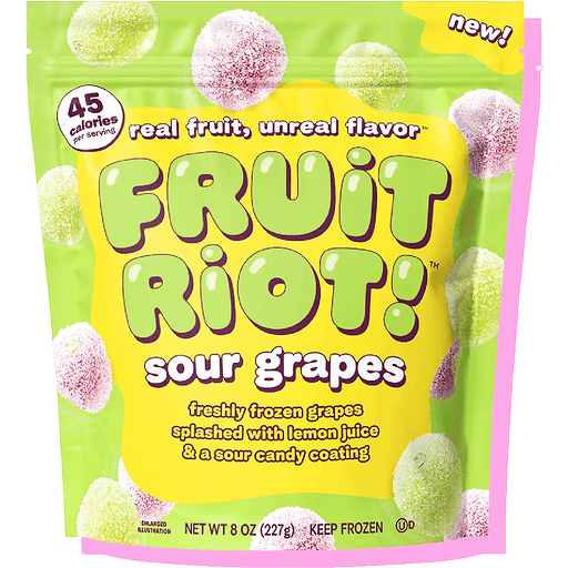 Fruit Riot! Sour Grapes 8 oz