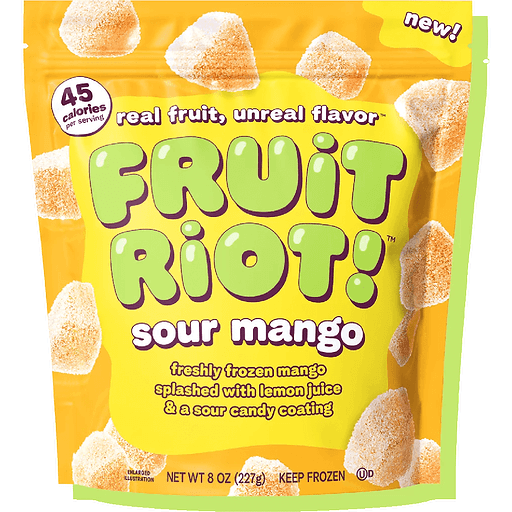 Fruit Riot! Mango Mango Sour Mango 8 oz