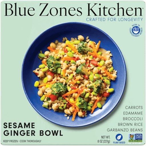 Blue Zones Kitchen Sesame Ginger Bowl 8 oz