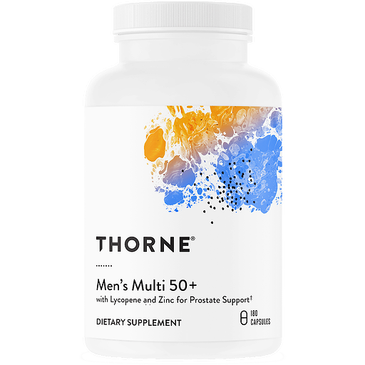 Thorne Men's Multi 50+, Capsules 180 ea