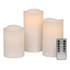 Mikasa Set 3 Led Candles Scented
