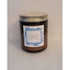 Blue & White Amber 8 Oz Vnla Candle