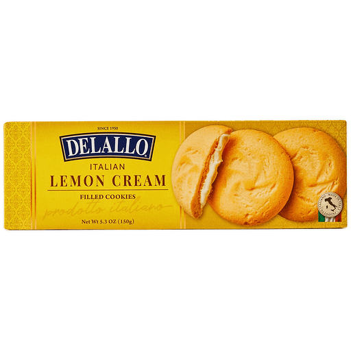 Lemon Cream Filled Cookies