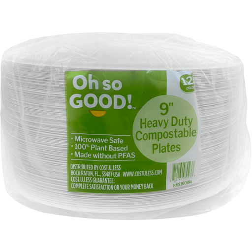 Oh so GOOD! 9" Eco Friendly Plates