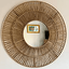 Natural Woven Fbr Wll Art Mirror
