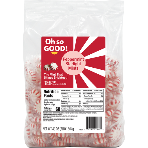 Oh So Good! Peppermint Starlights 48
