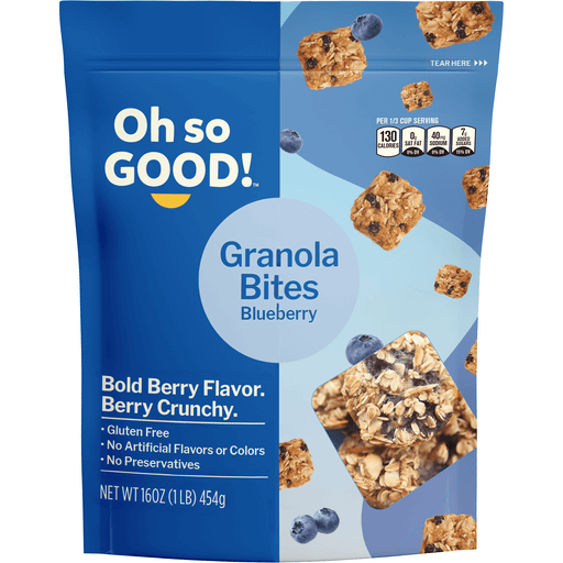 Oh So Good! Blueberry Granola Bites 16