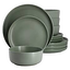 Bryant Park 12 Pc Dinnerware Green