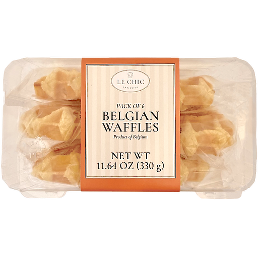Liege Butter Waffles - 6 Pk