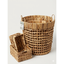 Set Of 5 Water Hyacinth Basket