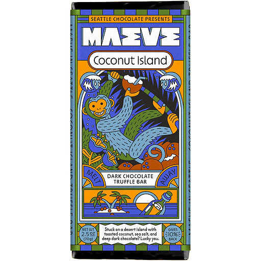 Seattle Chocolate Coconut Sea Salt
