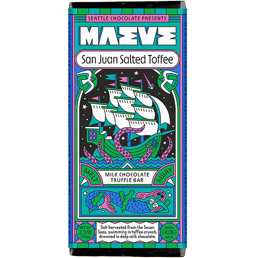 Seattle Chocolate San Juan Sea Salt