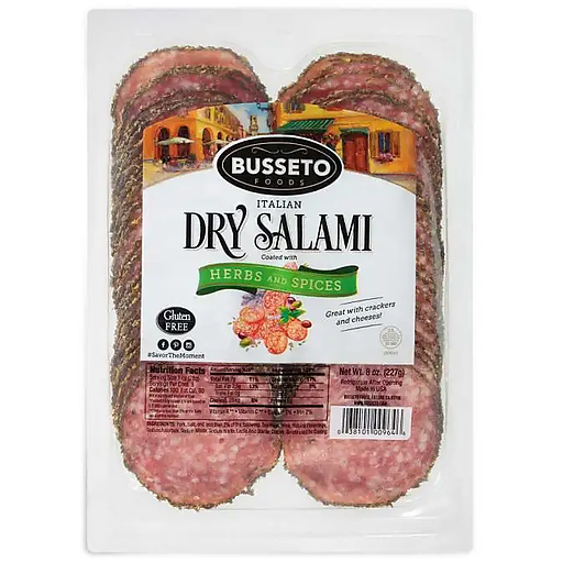 Busseto Salami, Italian Dry 8 oz