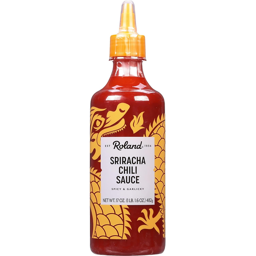 Roland Sauce, Spicy & Garlicky, Sriracha Chili 17 oz