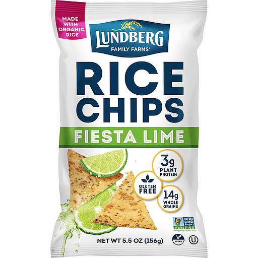 Lundberg Rice Chips - Fiesta Lime