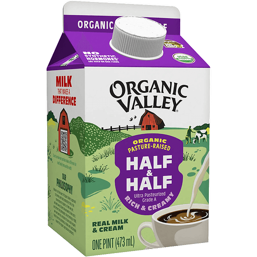 Organic Valley Ultra Pasturized Half & Half