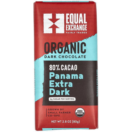 Equal Exchange Org Panama Extra Dark Chocolate Bar
