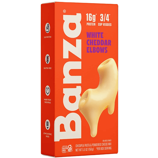 Banza Chickpea Pasta-Mac & White Cheddar