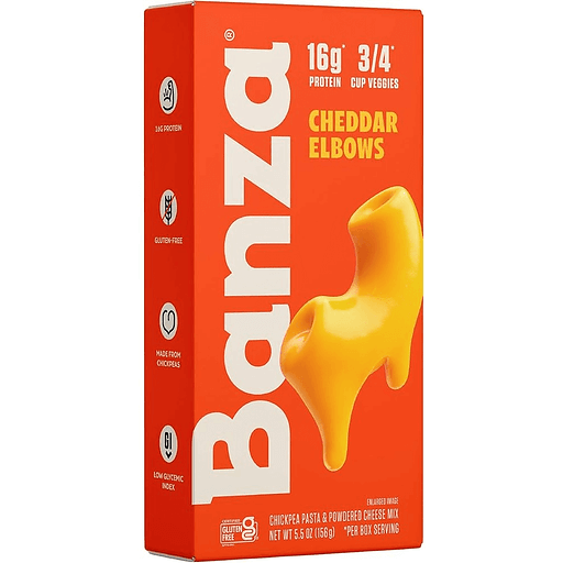 Banza Mac & Cheddar Cheese Chickpea Pasta