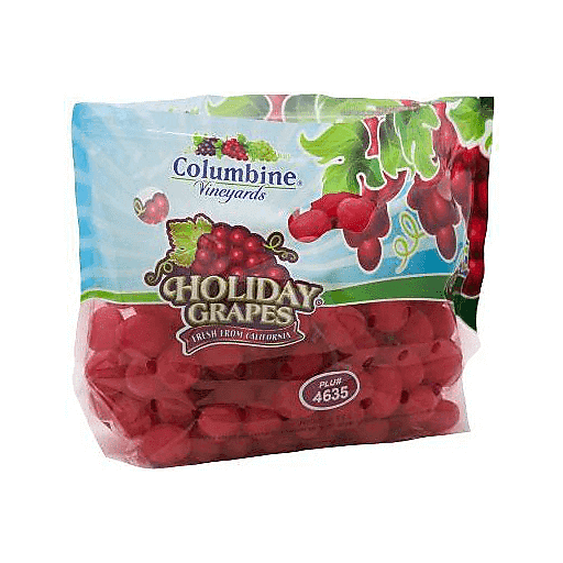 Holiday Red Seedless Grapes in Clamshell, 2 lb - Kroger